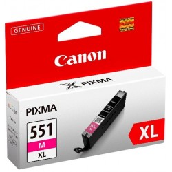 Canon CLI 551XL M wsec cartuccia dinchiostro 1 pz Originale Resa elevata XL Magenta per foto 6445B004