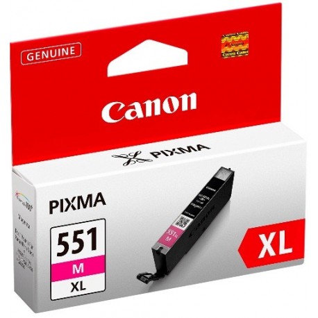 Canon CLI 551XL M wsec cartuccia dinchiostro 1 pz Originale Resa elevata XL Magenta per foto 6445B004