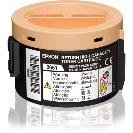 Epson Return Toner Nero C13S050651