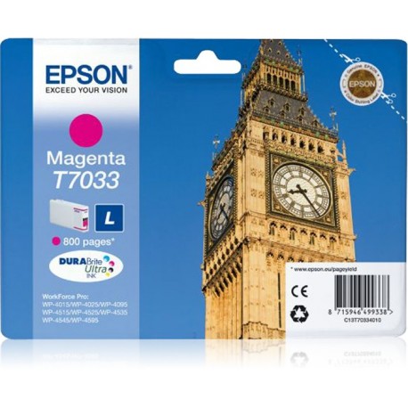 Epson Big Ben Tanica Magenta C13T70334010