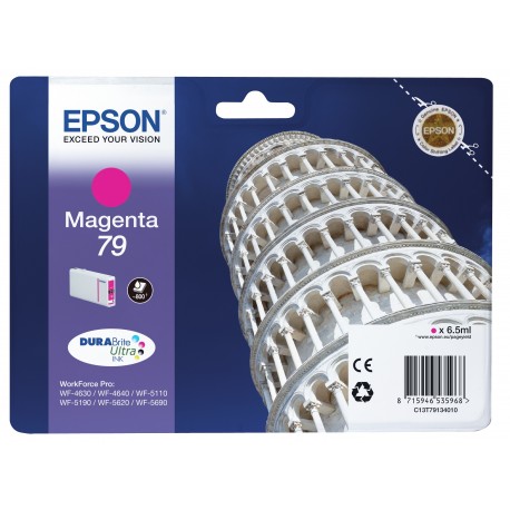 Epson Tower of Pisa Tanica Magenta C13T79134010