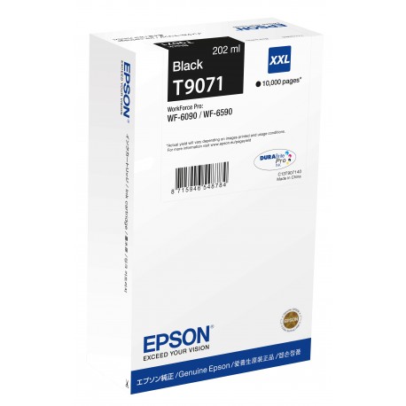 Epson WF 6xxx Ink Cartridge Black XXL C13T907140