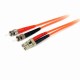 StarTech.com Cavo patch duplex in fibra multimodale 62,5125 1 m LC ST FIBLCST1