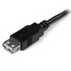 StarTech.com Cavo adattatore di prolunga USB 2.0 da 15 cm A ad A MF USBEXTAA6IN