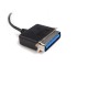 StarTech.com Adattatore stampante USB a parallela 3 m MM ICUSB128410