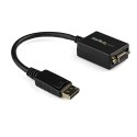 StarTech.com Adattatore DisplayPort VGA - Convertitore attivo da DP a VGA - Video 1080p - Certificato DisplayPort - Cavo ...
