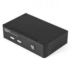StarTech.com Switch KVM HDMI USB 2 porte, con audio e hub USB 2.0 SV231HDMIUA