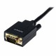 StarTech.com Cavo da DisplayPort a VGA da 1,8 m Cavo adattatore da DisplayPort a VGA attivo Video 1080p Cavo monitor ...