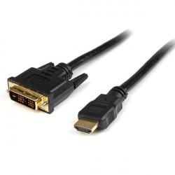 StarTech.com Cavo adattatore HDMI a DVI D Cavo connettore presa HDMI a presa DVI MaschioMaschio da 2 m HDDVIMM2M