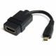 StarTech.com Cavo HDMI a micro HDMI ad alta velocita Cavo HDMI micro High Speed da 12cm FM Nero HDADFM5IN