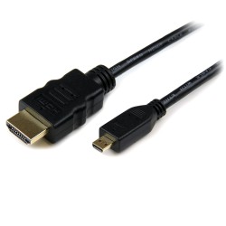 StarTech.com Cavo HDMI ad alta velocit con Ethernet da 0,5 m HDMI a Micro HDMI MM HDADMM50CM