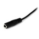 StarTech.com Cavo audio di prolunga stereo slim da 3,5 mm 1 m MF MU1MMFS