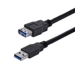 StarTech.com Cavo di prolunga USB 3.0 SuperSpeed da 1 m A ad A nero MF USB3SEXT1MBK