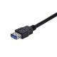 StarTech.com Cavo di prolunga USB 3.0 SuperSpeed da 1 m A ad A nero MF USB3SEXT1MBK