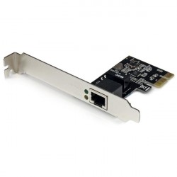 StarTech.com Scheda di Rete Ethernet PCI express x4 ad 1 porta da 10Gb Adattatore PCIe NIC Gigabit Ethernet a doppio ...