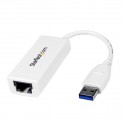 StarTech.com Adattatore di rete NIC USB 3.0 a Ethernet Gigabit - Bianco USB31000SW