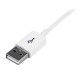 StarTech.com Cavo di prolunga USB 2.0 da 1 m A ad A MF, colore bianco USBEXTPAA1MW