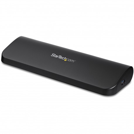 StarTech.com Docking station Universale USB3.0 per laptop VGA DVI HDMI Dual Monitor con Ethernet audio USB3SDOCKHDV