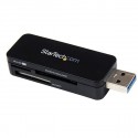 StarTech.com Lettore per schede di memoria flash multimediali esterne USB 3.0 - SDHC MicroSD FCREADMICRO3