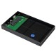 StarTech.com Box Esterno HDD per disco rigido SATA III 2.5 USB 3.0 con UASP in alluminio con cavo incorporato 6Gbps ...