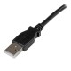 StarTech.com Cavo USB 2.0 A a B con angolare sinistro 3 m MM USBAB3ML