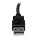 StarTech.com Cavo USB 2.0 A a B con angolare sinistro 3 m MM USBAB3ML