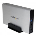 StarTech.com Enclosure per dischi rigidi esterni SATA III 3,5 USB 3.0 con UASP color argento