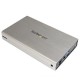 StarTech.com Enclosure per dischi rigidi esterni SATA III 3,5 USB 3.0 con UASP color argento
