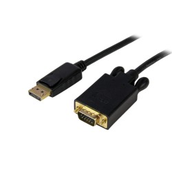 StarTech.com Cavo da DisplayPort a VGA da 1,8 m Cavo adattatore da DisplayPort a VGA attivo Video 1080p Cavo monitor ...