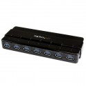 StarTech.com HUB USB 3.0 a 7 porte alimentato - Perno e concentratore USB 3.0 ultra veloce - Nero ST7300USB3B