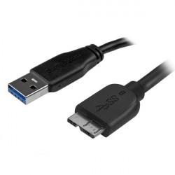 StarTech.com Cavo USB 3.0 Tipo A a Micro B slim Connettore USB3.0 A a Micro B slim MM 2m USB3AUB2MS