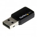 StarTech.com Chiavetta Adattatore Wireless-AC doppia banda WiFi USB 2.0 - Pennetta Scheda di rete 802.11ac 1T1R USB433WACDB