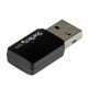 StarTech.com Chiavetta Adattatore Wireless AC doppia banda WiFi USB 2.0 Pennetta Scheda di rete 802.11ac 1T1R USB433WACDB