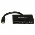 StarTech.com Adattatore Mini DisplayPort a HDMI e VGA - Convertitore audiovideo da viaggio mDP 2 in 1 - 1920x1200 1080p ...