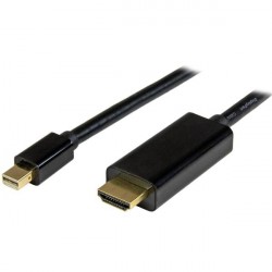 StarTech.com Cavo convertitore adattatore Mini DisplayPort a HDMI mDP a HDMI da 1m 4K MDP2HDMM1MB