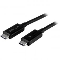 StarTech.com Cavo Thunderbolt 3 USB C 20Gbps da 1 m Compatibile con Thunderbolt, USB e DisplayPort MM TBLT3MM1M