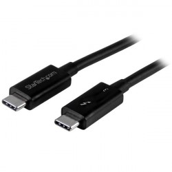 StarTech.com Cavo Thunderbolt 3 USB C 40Gbps da 0,5m Compatibile con Thunderbolt e USB TBLT34MM50CM
