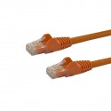 StarTech.com Cavo di Rete Arancio Cat6 UTP Ethernet Gigabit RJ45 Antigroviglio - 50cm N6PATC50CMOR