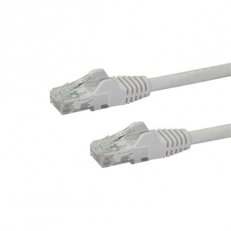 StarTech.com Cavo di Rete Bianco Cat6 UTP Ethernet Gigabit RJ45 Antigroviglio 50cm N6PATC50CMWH