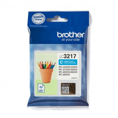 Brother LC3217C cartuccia dinchiostro 1 pz Originale Ciano