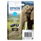 Epson Elephant Cartuccia Ciano C13T24224022