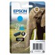 Epson Elephant Cartuccia Ciano XL C13T24324012