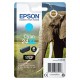 Epson Elephant Cartuccia Ciano xl C13T24324022