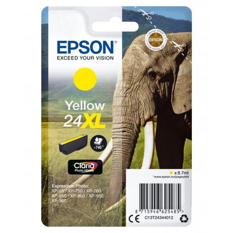 Epson Elephant Cartuccia Giallo XL C13T24344012