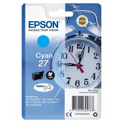 Epson Alarm clock Cartuccia Sveglia Ciano Inchiostri DURABrite Ultra 27 C13T27024022