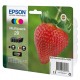 Epson Strawberry Multipack Fragole 4 colori Inchiostri Claria Home 29 C13T29864022