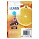 Epson Oranges Cartuccia Ciano T33 Claria Premium C13T33424022