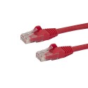 StarTech.com Cavo di Rete Rosso Cat6 UTP Ethernet Gigabit RJ45 Antigroviglio - 50cm N6PATC50CMRD
