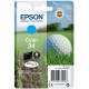 Epson Golf ball Singlepack Cyan 34 DURABrite Ultra Ink C13T34624010