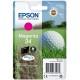 Epson Golf ball Singlepack Magenta 34 DURABrite Ultra Ink C13T34634010